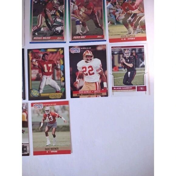 San Francisco 49ers Card Lot of 17 - Picture 10 of 11